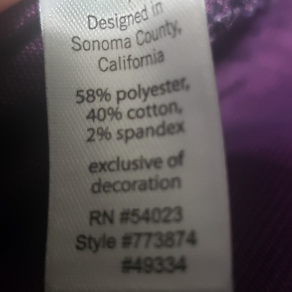 Athleta Sz 6 Vintage Ridge Skirt Eggplant - Picture 5 of 15